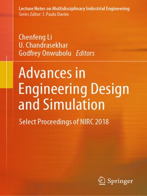 cover image of Advances in Engineering Design and Simulation